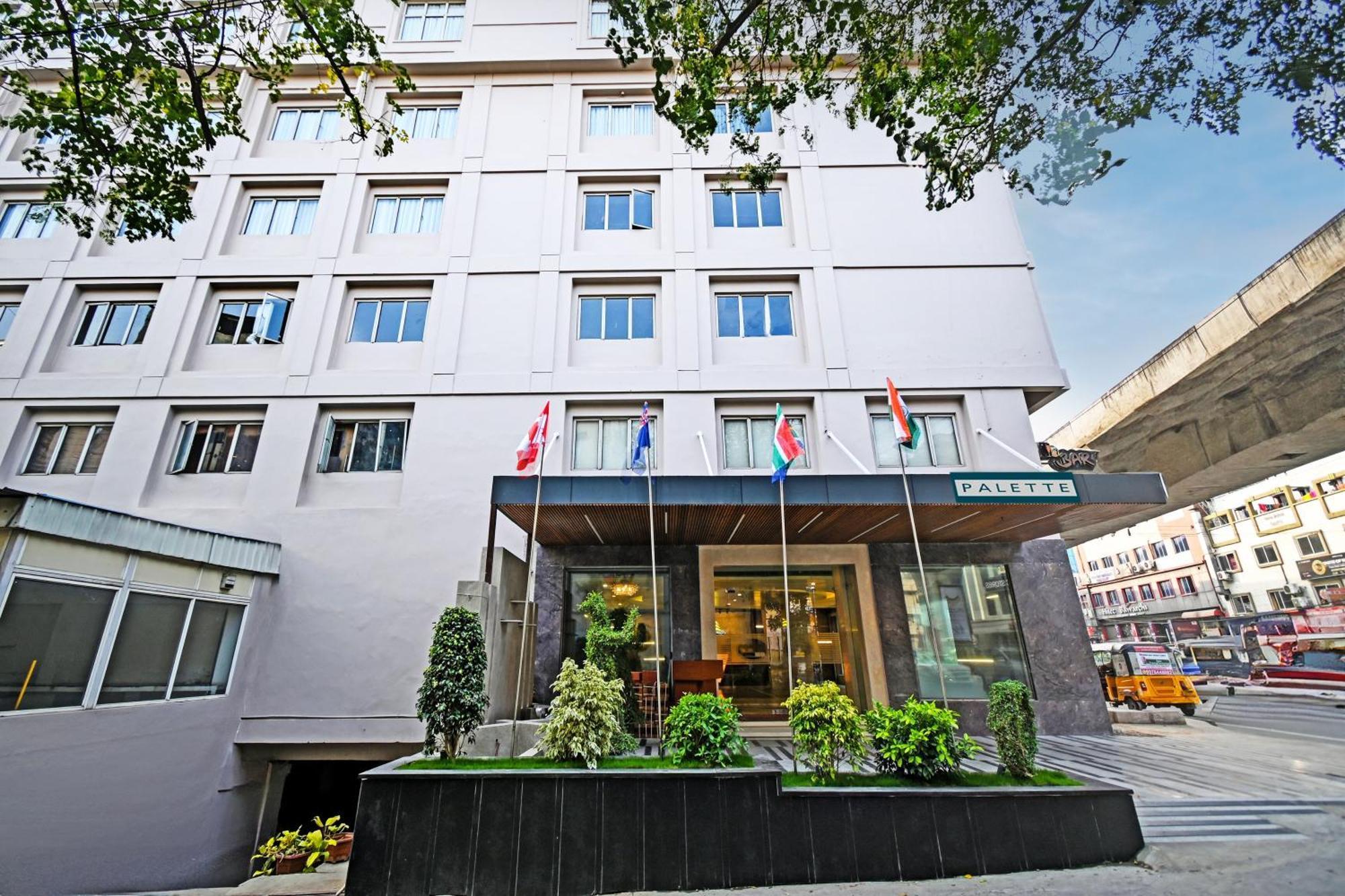 Hotel Palette Madhapur Hyderabad Exterior foto
